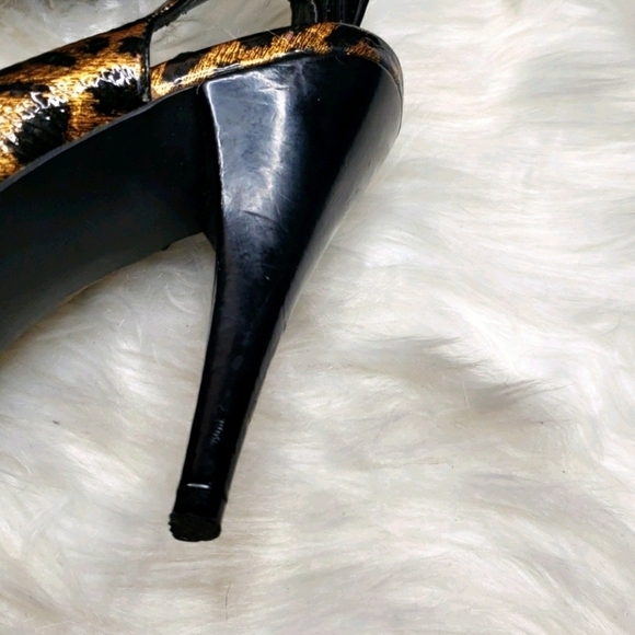 Steve Madden Mevas Slingback Heels With Bows - Picture 5 of 9